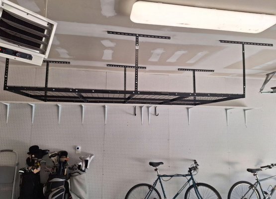 ceiling shelf installation - ceiling shelf installation