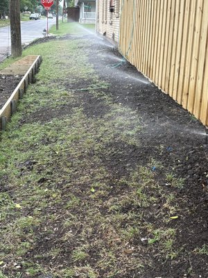 New install in Dallas - The best decision is Eddie’s sprinkler to install new system and repair sprinklers call now .!! New install in Dallas - The best decision is Eddie’s sprinkler to install new system and repair sprinklers call now .!!