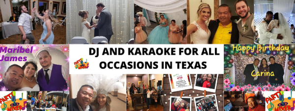 Weddings, Parties, and Special Events - Party Mixer brings the music and energy to any occasion across Central Texas! From weddings and birthdays to corporate events, school dances, and private parties, creating the perfect atmosphere for your special day. Party Mixer makes your event unforgettable with seamless mixes and a professional touch! Weddings, Parties, and Special Events - Party Mixer brings the music and energy to any occasion across Central Texas! From weddings and birthdays to corporate events, school dances, and private parties, creating the perfect atmosphere for your special day. Party Mixer makes your event unforgettable with seamless mixes and a professional touch!