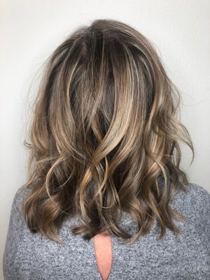 Balayage Highlights - Balayage highlighting is performed on blondes, brunettes and redheads. Beautiful results with added glazes to give shine and refine the tone. Balayage Highlights - Balayage highlighting is performed on blondes, brunettes and redheads. Beautiful results with added glazes to give shine and refine the tone.