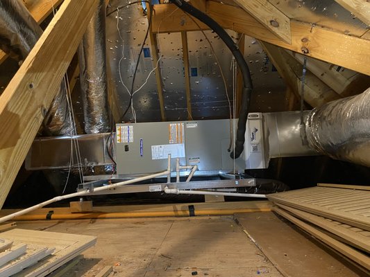 System Upgrade - Energy efficient and air sealed