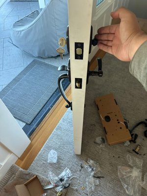 Locks Changing and Rekeys - The customer Call for Lock change, and Rekeys anther locks,
our Team arrived on time the completed the customer Project as Per customer request. Locks Changing and Rekeys - The customer Call for Lock change, and Rekeys anther locks,
our Team arrived on time the completed the customer Project as Per customer request.