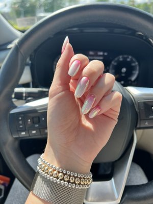 Dry manicure - Dry manicure with hard gel (+design) Dry manicure - Dry manicure with hard gel (+design)