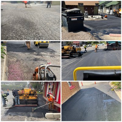Julian Chamber of Commerce job. New asphalt overlay over 60 year old asphalt. Giving them a beautiful new curb appeal and parking lot. - This job was done for the Julian chamber of commerce. We did a new asphalt overlay at 2 inches. The last time this was done was over 60 years ago. We also added parking stalls and a handicap stall. this gave the Julian Chamber of Commerce a beautiful new curb appeal, safety, and new parking lot. Julian Chamber of Commerce job. New asphalt overlay over 60 year old asphalt. Giving them a beautiful new curb appeal and parking lot. - This job was done for the Julian chamber of commerce. We did a new asphalt overlay at 2 inches. The last time this was done was over 60 years ago. We also added parking stalls and a handicap stall. this gave the Julian Chamber of Commerce a beautiful new curb appeal, safety, and new parking lot.