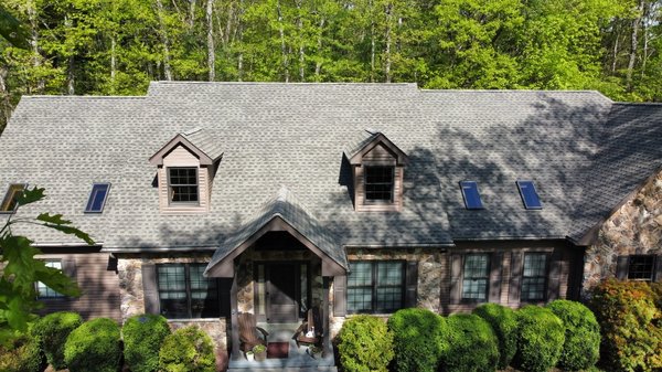 New Timberline GAF HDZ Weathered Wood. - This is a beautiful new GAF Timberline HDZ roof in Weathered Wood. America's most popular color by sales volume. New Timberline GAF HDZ Weathered Wood. - This is a beautiful new GAF Timberline HDZ roof in Weathered Wood. America's most popular color by sales volume.