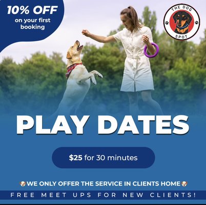 Play dates - Call or text us now for more info! Play dates - Call or text us now for more info!