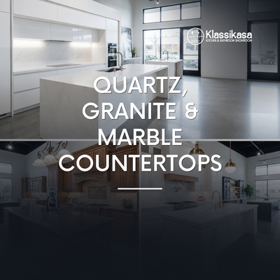 Quartz, Granite & Marble Countertops - Call Today at (754) 339-0753 to Schedule Your Free Consultation
Upgrade your kitchen or bathroom with premium quartz, granite, and marble countertops from Klassikasa Kitchen & Bathroom Showroom. We offer a wide selection of beautiful, durable surfaces that combine timeless style with lasting performance, helping you create a space you'll enjoy for years to come.
Why Choose Our Countertops?
Premium Materials – Choose from high-quality quartz, granite, and marble in a variety of colors, patterns, and finishes.
Expert Guidance – Our team will help you select the ideal countertop based on your design preferences, lifestyle, and budget.
Professional Installation – From precise measurements to flawless installation, we ensure every countertop fits perfectly.
Our Countertop Services
Quartz Countertops
Granite Countertops
Marble Countertops
Countertop Selection & Design Consultation
Professional Measuring & Installation
Our Process
Consultation – Discuss your project, style, and countertop preferences with our team.
Material Selection – Explore our showroom to compare quartz, granite, and marble options.
Professional Measuring – We take accurate measurements to ensure a precise fit.
Expert Installation – Our experienced installers complete the project with care and attention to detail.
Final Inspection – We review every detail to ensure your new countertops meet our quality standards and your expectations.
Why Homeowners Choose Klassikasa
Homeowners trust Klassikasa for premium countertop materials, personalized service, and expert craftsmanship. Whether you're remodeling your kitchen or updating your bathroom, we help you find the perfect surface to complement your space.
Call (754) 339-0753 today to schedule your free consultation for quartz, granite, or marble countertops. Quartz, Granite & Marble Countertops - Call Today at (754) 339-0753 to Schedule Your Free Consultation
Upgrade your kitchen or bathroom with premium quartz, granite, and marble countertops from Klassikasa Kitchen & Bathroom Showroom. We offer a wide selection of beautiful, durable surfaces that combine timeless style with lasting performance, helping you create a space you'll enjoy for years to come.
Why Choose Our Countertops?
Premium Materials – Choose from high-quality quartz, granite, and marble in a variety of colors, patterns, and finishes.
Expert Guidance – Our team will help you select the ideal countertop based on your design preferences, lifestyle, and budget.
Professional Installation – From precise measurements to flawless installation, we ensure every countertop fits perfectly.
Our Countertop Services
Quartz Countertops
Granite Countertops
Marble Countertops
Countertop Selection & Design Consultation
Professional Measuring & Installation
Our Process
Consultation – Discuss your project, style, and countertop preferences with our team.
Material Selection – Explore our showroom to compare quartz, granite, and marble options.
Professional Measuring – We take accurate measurements to ensure a precise fit.
Expert Installation – Our experienced installers complete the project with care and attention to detail.
Final Inspection – We review every detail to ensure your new countertops meet our quality standards and your expectations.
Why Homeowners Choose Klassikasa
Homeowners trust Klassikasa for premium countertop materials, personalized service, and expert craftsmanship. Whether you're remodeling your kitchen or updating your bathroom, we help you find the perfect surface to complement your space.
Call (754) 339-0753 today to schedule your free consultation for quartz, granite, or marble countertops.