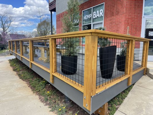 Commercial Deck - Large Trex Deck in City of Asheville Commercial Deck - Large Trex Deck in City of Asheville