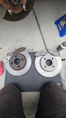 brake job - replace brake pads and rotors brake job - replace brake pads and rotors