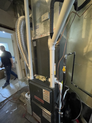 KingsWord 2023 - This remodel with 95% efficiency furnace was installed and combined with a new coil that served the whole admin office efficiently.