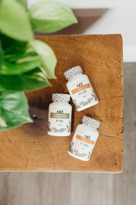 Herbs/Supplements - I offer supplement recommendations for free through the links in my instagram bio. I have protocols for general wellness, immune support, pre-vaccine support, GI health, inflammation and more! Want more one-on-one guidance? 💻 I’d love to help! Book an online supplement consultation.
