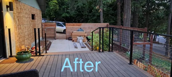 Deck Railing - At RRR, we specialize in creating high-quality, durable, and aesthetically pleasing deck railings. With a focus on customer satisfaction, we ensure each project is completed with precision and care. Whether you’re looking for a modern design or a classic look, we have the expertise to bring your vision to life. Contact us for a consultation today!