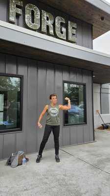 Forge Your Health Challenge 2023 - Twice a year we do challenges with our gym members to get them involved in their health. Think "70 day hard" but a Forge version. We do daily workouts, challenges, nutrition goals with our dietician and more! Winners who check off the most daily tasks are given prizes like free memberships, apparel and more! It's not required of our members, but the ones who do it have a lot of fun! We love to see our members challenge themselves and succeed in their goals!