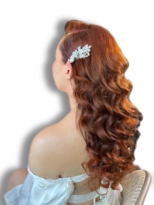 BRIDAL HAIR & MAKEUP - Hair and makeup done by our special occasion team! BRIDAL HAIR & MAKEUP - Hair and makeup done by our special occasion team!