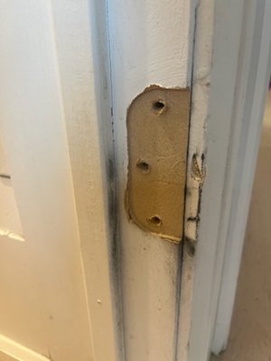 door hinge repair - door hinge repair