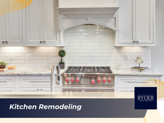 Kitchen Remodeling in Harleysville, PA - Our kitchen remodel in Harleysville, PA, is all about combining beauty and practicality. Whether you’re into the clean, timeless look of white cabinets with granite countertops and a bold pop of red from a professional-grade range, or prefer a sleek, modern vibe with dark cabinetry and stainless steel appliances, we’re here to make it happen.  Working directly with the owner, you’ll experience a level of attention and quality that ensures each detail is just right. With Ryder Home Services, you’ll have a kitchen that not only looks beautiful but is built to last.
