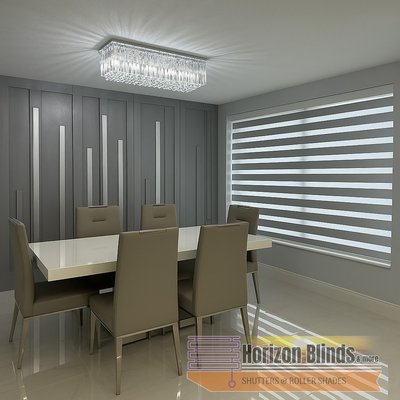 Translucent @ Blacout Shades @ Zebra Blinds - Project: Drapery, Zebra Blinds & Blackout Shades – Wilton Manors, Miami

We had the pleasure of working on a beautiful home in Wilton Manors, Miami. The homeowner requested a custom window treatment design that would seamlessly match the unique style and elegance of the house.

Our interior designer and decorator visited the property to evaluate the space and propose a solution that would enhance its sophisticated aesthetic. The result: a stunning transformation featuring elegant drapery, modern zebra blinds, and practical blackout shades.

The home’s walls, already adorned with refined, artistic touches, provided the perfect backdrop for our installation. The final look complements the home's character while adding functionality and style to every room.