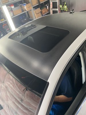 Audi Restyling and Paint Protection - Audi came in for carbon fibre wrap partial wrap with Full Ceramic Coating to protect from harsh canadian weather Audi Restyling and Paint Protection - Audi came in for carbon fibre wrap partial wrap with Full Ceramic Coating to protect from harsh canadian weather