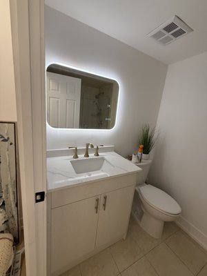 Condo Renovations - This was an 8 week project where we completely gutted and remodelled a 2 bedroom condo unit in Burlington - on time and on budget, just in time for Christmas.