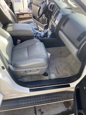 Full exterior/ interior detail - Full exterior detail wash, clay bar, and wax
Interior carpet and floor mats shampoo, steam cleaned all panels, dashboard, and steering wheel