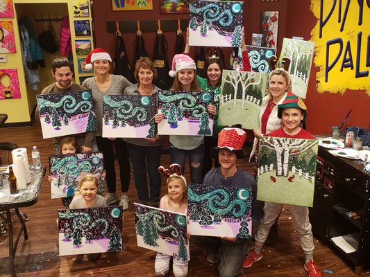 Private Events - Private events available for 10+ painters, join us for a ladies night out, bachelorette party, team building, birthday party, or just for fun!