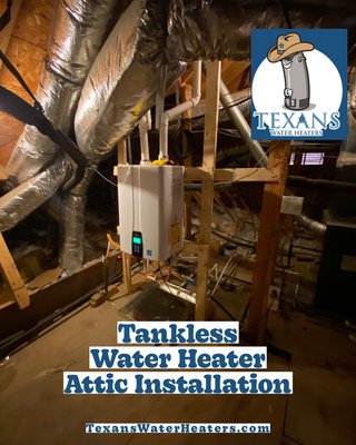 Tankless Water Heater installation - Replaced conventional water heater system to a tankless water heater. Tankless Water Heater installation - Replaced conventional water heater system to a tankless water heater.