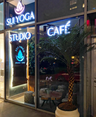 Café & Sustainability - Sui Café is a peaceful oasis in the heart of downtown New York City—a place of pause for yoga students and neighborhood locals. We offer a range of healthy, high-quality foods and beverages—organic and sustainable when possible—that nourish your body and mind, helping you to perform your best. Café & Sustainability - Sui Café is a peaceful oasis in the heart of downtown New York City—a place of pause for yoga students and neighborhood locals. We offer a range of healthy, high-quality foods and beverages—organic and sustainable when possible—that nourish your body and mind, helping you to perform your best.