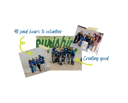 Creating Good in the Community - If you have a passion to serve, we help make that possible. At Spectrum, all of our full time employees are given 40 hours of paid time to volunteer. What matters to you, matters to us. Donate your time to causes that energize your heart, and we’ll take care of you. Creating Good in the Community - If you have a passion to serve, we help make that possible. At Spectrum, all of our full time employees are given 40 hours of paid time to volunteer. What matters to you, matters to us. Donate your time to causes that energize your heart, and we’ll take care of you.