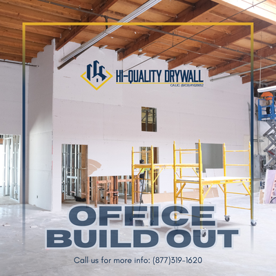 Office Build Out - If you are looking to build out/remodel your office space or bring up to current standards with a touch modernization, contact us for a free consultation.

We can help you with building office buildout with new framing walls (Title 24), insulation, Doors/ office windows (Timely Frames), ADA restrooms, FRP wall paneling, and ACT ceilings/ T-Bar.