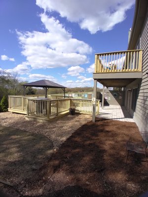 Deck builds - here is a small deck portfolio , just a few decks we have don't, we can do many different add ons... if you can dream it... we can build it. Deck builds - here is a small deck portfolio , just a few decks we have don't, we can do many different add ons... if you can dream it... we can build it.