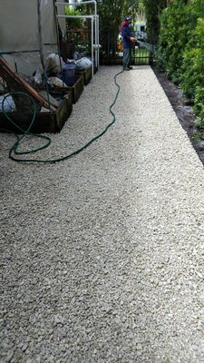 Gravel Pathway - Check out this stunning before-and-after! We turned a bare patch into a clean, low-maintenance gravel pathway — perfect for any outdoor space. Gravel Pathway - Check out this stunning before-and-after! We turned a bare patch into a clean, low-maintenance gravel pathway — perfect for any outdoor space.