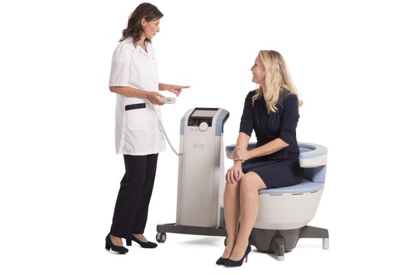 Emsella Pelvic Floor Treatment - ASK US ABOUT OUR SPECIALS! What is Emsella? It's a non-surgical and non-invasive breakthrough treatment for stress, urge, or mixed incontinence. This unique technology revolutionizes intimate health and wellness for both women and men, providing a completely non-invasive option for those suffering from incontinence or a weakened pelvic floor.

EMSELLA offers a transformative solution for urinary incontinence and enhances quality of life for individuals of any age, regardless of gender. Studies have shown that 95% of patients experience an improved quality of life.