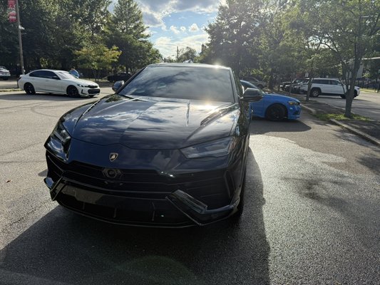 Exterior hand wash Lamborghini Urus - We gave this Lamborghini Urus a thorough exterior wash and detail, ensuring every curve, wheel, and trim piece shines. Simple, precise, and professional care for your luxury vehicle. Exterior hand wash Lamborghini Urus - We gave this Lamborghini Urus a thorough exterior wash and detail, ensuring every curve, wheel, and trim piece shines. Simple, precise, and professional care for your luxury vehicle.