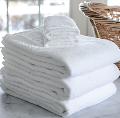 Washed Steamed & Sanitized Towels - These orders of towels were washed Sanitized and Steamed, then Dried and Folded. Washed Steamed & Sanitized Towels - These orders of towels were washed Sanitized and Steamed, then Dried and Folded.