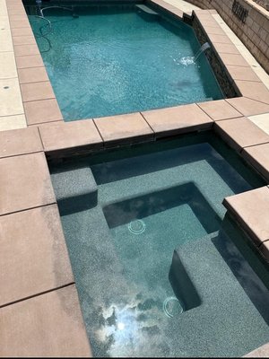 Get your pool right this summer! - From a really green pool to a beautiful crystal clear pool Get your pool right this summer! - From a really green pool to a beautiful crystal clear pool