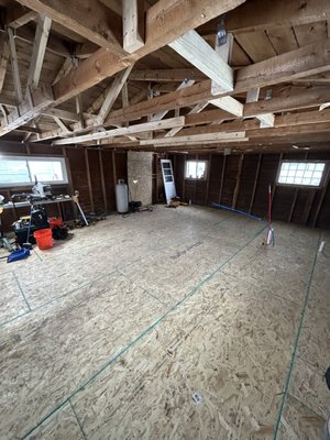 Garage Apartment remodel - This was done on an old, gutted garage. Remodeled into a fully functioning one bedroom apartment with all the amenities. Garage Apartment remodel - This was done on an old, gutted garage. Remodeled into a fully functioning one bedroom apartment with all the amenities.