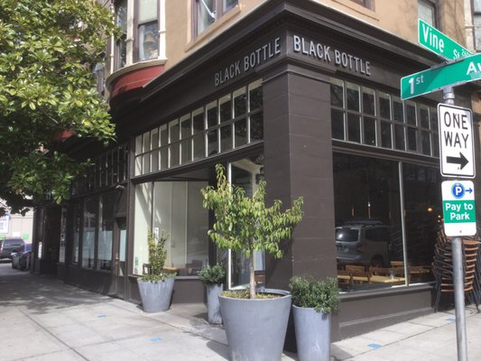 Exterior Painting Before Pic. - Prep and Change Exterior Color of Business Front. Exterior Painting Before Pic. - Prep and Change Exterior Color of Business Front.