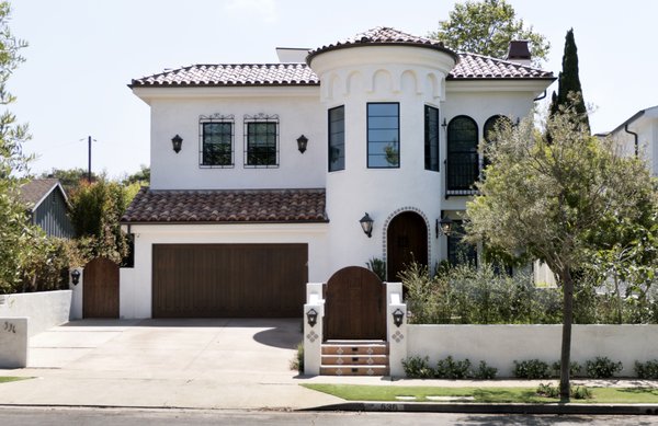 Full Home Renovation w/Second Story Addition - Modern Spanish - Pacific Palisades - This Pacific Palisades project was a total Design-Build transformation. The original home was a small, single-story residence, on an oddly-shaped lot, with an awkward floor plan that did not work for a growing family. To convert the typical 1950s bungalow into the Modern Spanish gem you see here, we had to secure an exemption from the California Coastal Commission. We were then free to create our client's vision of a beautiful and functional home by fully reconfiguring the first floor, adding a second story, a stunning roof-top deck, and custom finishes and fixtures. Full Home Renovation w/Second Story Addition - Modern Spanish - Pacific Palisades - This Pacific Palisades project was a total Design-Build transformation. The original home was a small, single-story residence, on an oddly-shaped lot, with an awkward floor plan that did not work for a growing family. To convert the typical 1950s bungalow into the Modern Spanish gem you see here, we had to secure an exemption from the California Coastal Commission. We were then free to create our client's vision of a beautiful and functional home by fully reconfiguring the first floor, adding a second story, a stunning roof-top deck, and custom finishes and fixtures.