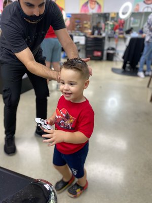 Free ice cream for the kids who cuts their hair with us - Bring your kids we have a great deals for them
Fire truck and free ice cream Free ice cream for the kids who cuts their hair with us - Bring your kids we have a great deals for them
Fire truck and free ice cream