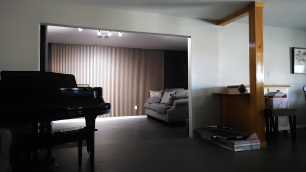 open concept accent wall - Take a look at our electrical jobs