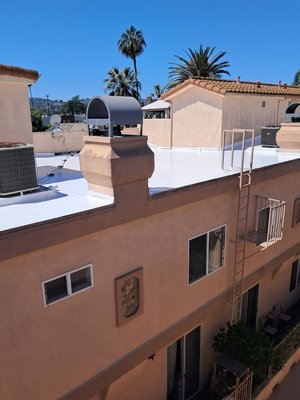 Roof Remolding - Silicon Covering - LIQUID APPLIED MEMBRANE - SILICONE - 20 YR Warranty
SEAL , BASE SILICONE PRIMER LAYER , TOP SILICONE LAYER and FINISH.
Clean entire property of roofing material/debris/wood/plastic/dirt etc. Roof Remolding - Silicon Covering - LIQUID APPLIED MEMBRANE - SILICONE - 20 YR Warranty
SEAL , BASE SILICONE PRIMER LAYER , TOP SILICONE LAYER and FINISH.
Clean entire property of roofing material/debris/wood/plastic/dirt etc.