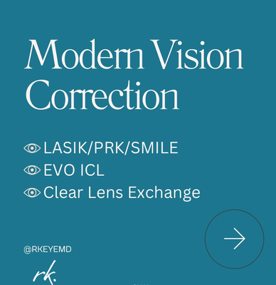 Correct Your Vision Today!👀 - Your ideal vision correction procedure depends on your age, ocular health, prescription, lifestyle and goals. 🥅
Ready to get out of glasses and contact lenses? Let’s find your perfect match and get you to 20/Happy! 👁️🗨️ Tap the link in the bio to learn more and schedule your consultation today! 🗓️💻 Correct Your Vision Today!👀 - Your ideal vision correction procedure depends on your age, ocular health, prescription, lifestyle and goals. 🥅
Ready to get out of glasses and contact lenses? Let’s find your perfect match and get you to 20/Happy! 👁️🗨️ Tap the link in the bio to learn more and schedule your consultation today! 🗓️💻