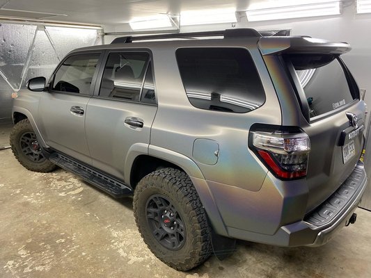 Full Color Change Vinyl Wrap - Shoot us a message or give us a call. We guarantee our work 100% and want nothing but satisfied customers that are knowledge about what they are getting. We also offer Ceramic Coatings, Paint Correction, Windshield Protection, Tint and PPF. We Offer Custom Car Wraps For Your Business To Stand Out!