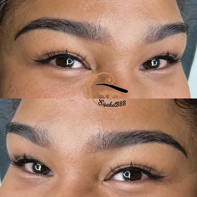Microblading and shading - Microblading can be great for those with thin, sparse brows to get some definition and fullness, Microblading and shading - Microblading can be great for those with thin, sparse brows to get some definition and fullness,