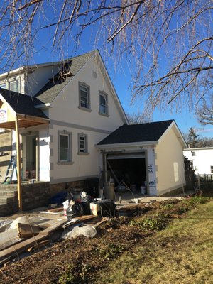 Stucco Work - Stucco work done for a home in Yonkers, NY
