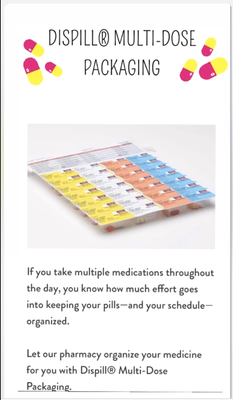 Med Packages Offered - Safe. Organized. Ready when you are.