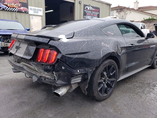 Collision Repair Ford Mustang - Before & After - Collision Repair Ford Mustang - Before & After
