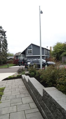 Bark dust - We where able to place 2inch of bark dust in less then 2 hours !