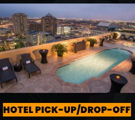 Hotel Pick-up/Drop-off - Hotel Pick-up/Drop-off
Our hotel pickup and dropoff service provides convenient, door-to-door transportation, you reach your destination with ease and comfort, whether it’s the airport or not. Hotel Pick-up/Drop-off - Hotel Pick-up/Drop-off
Our hotel pickup and dropoff service provides convenient, door-to-door transportation, you reach your destination with ease and comfort, whether it’s the airport or not.