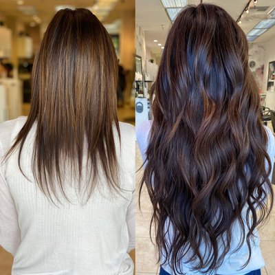 Monica - •Co-Owner of Crush Salon with 15 years of experience 
•Specializing in Hair Color, Balayage, Color Corrections and Hair Extensions

•Certified in:
-Habit Extension Method
-NBR Natural Beaded Rows
-JZ Styles Hand Tied
-SKW Hand Tied 


To see more of her work please go check out her Instagram @_hairbymonicaj